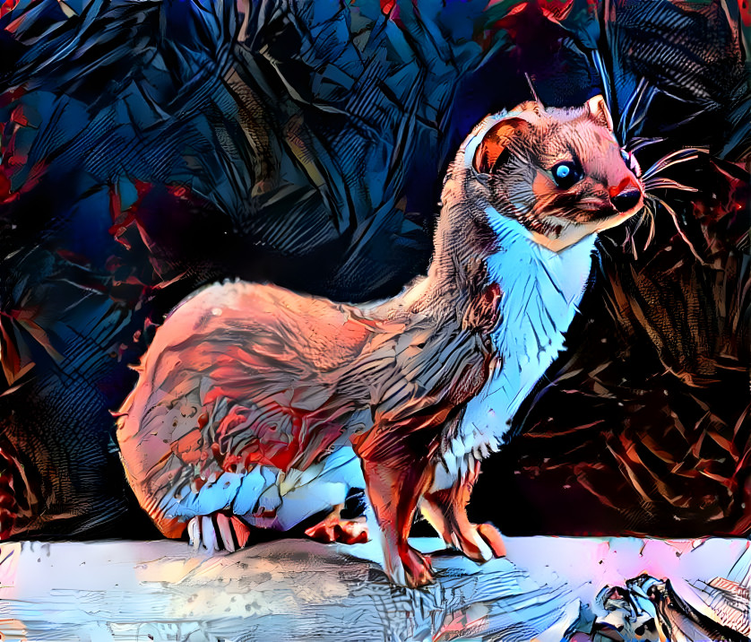 Comic weasel