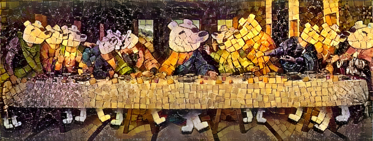 The Last Plongus (Mosaic style)