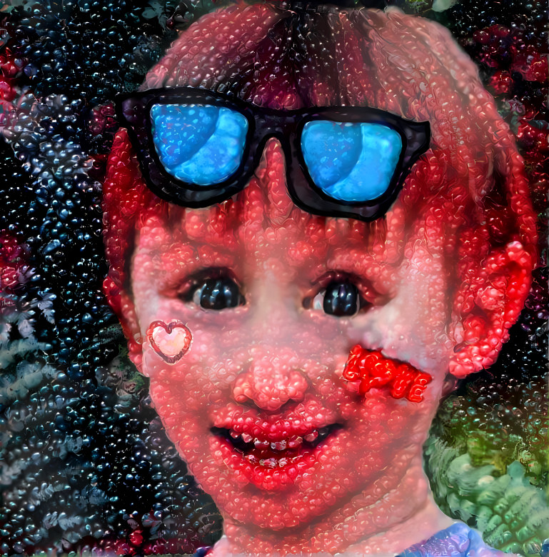 sunglasses kid being as nightmare fuel as always