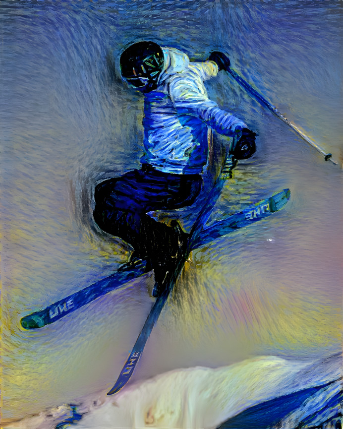 Brock the Skier