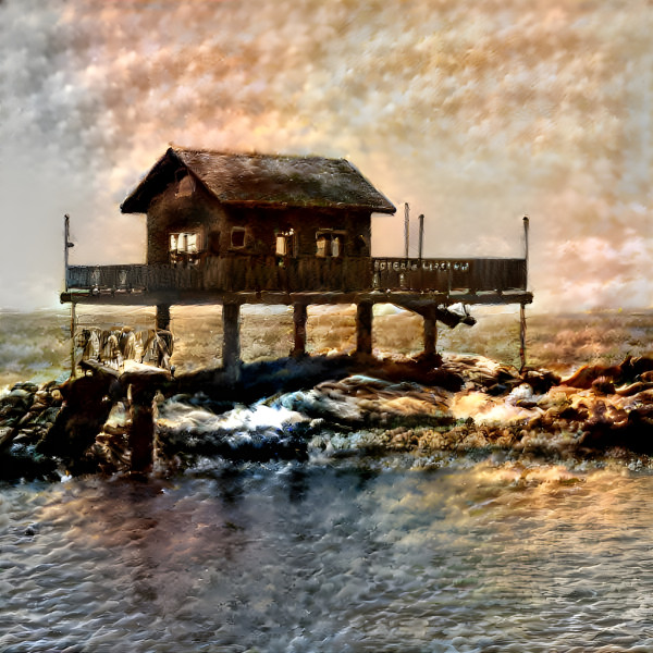 Thimble Island House on Stilts