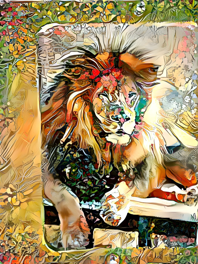 Lion In Paradise