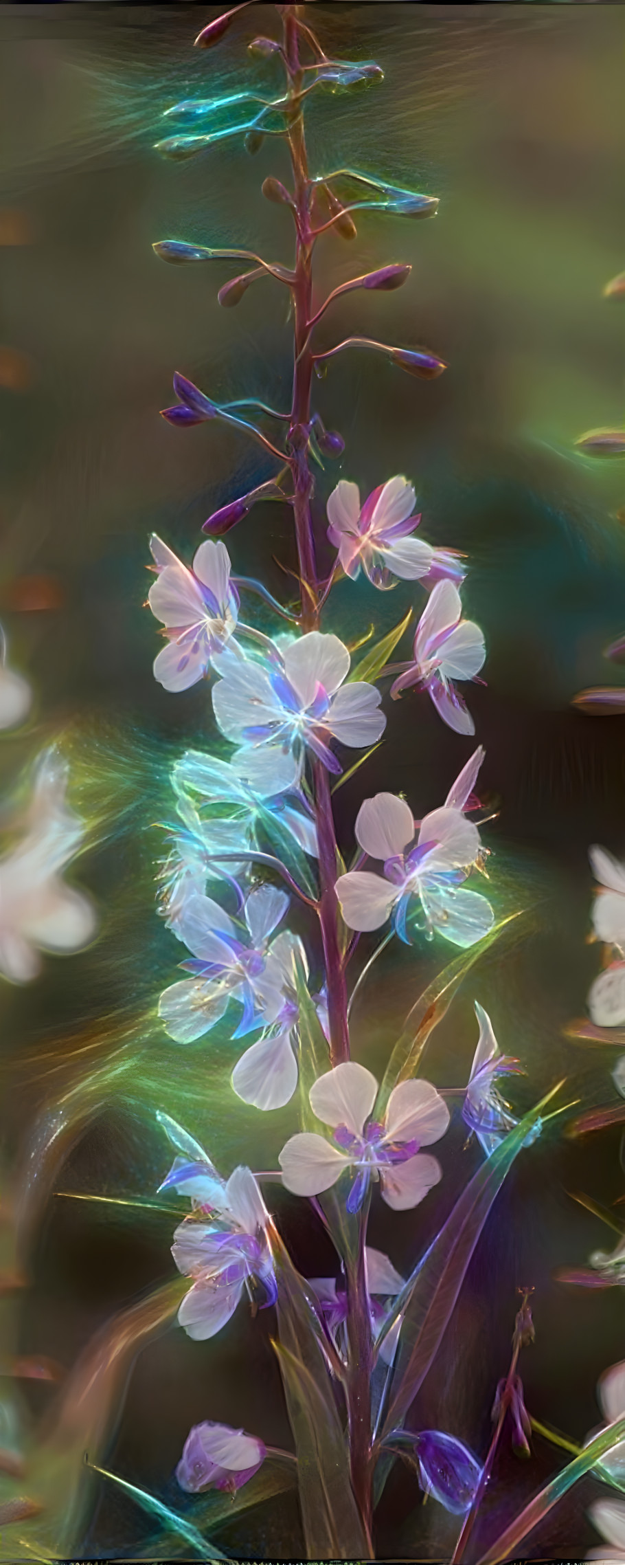 Cellophane Flower Series Fireweed