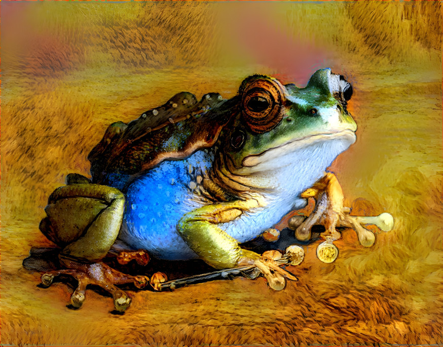 Portrait of a Frog