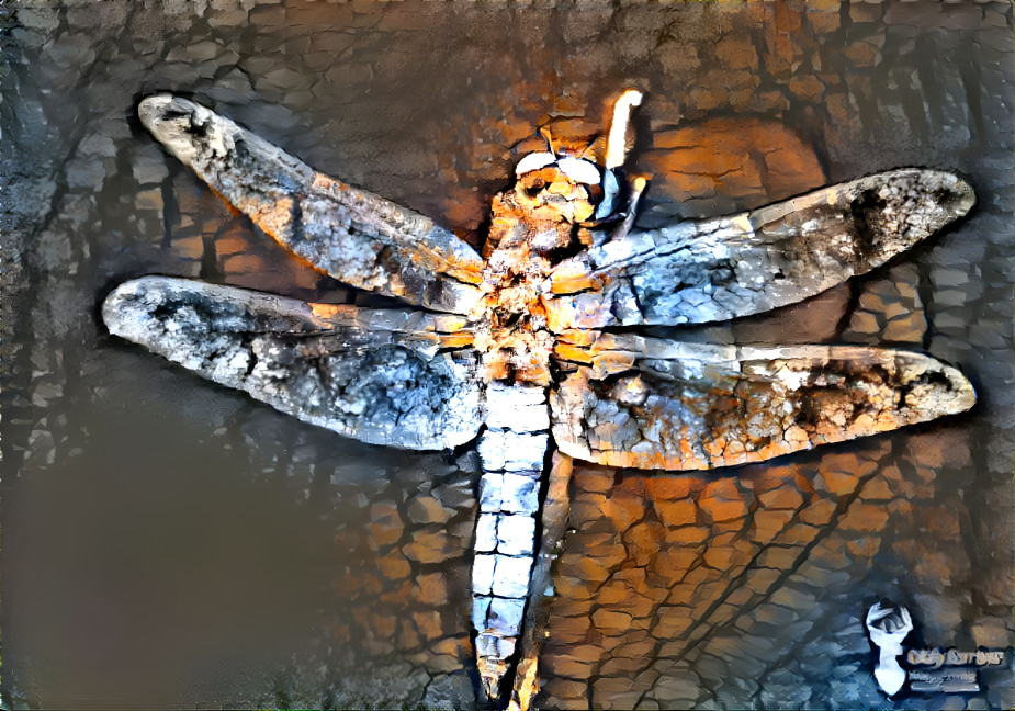 Mosaic Dragonfly