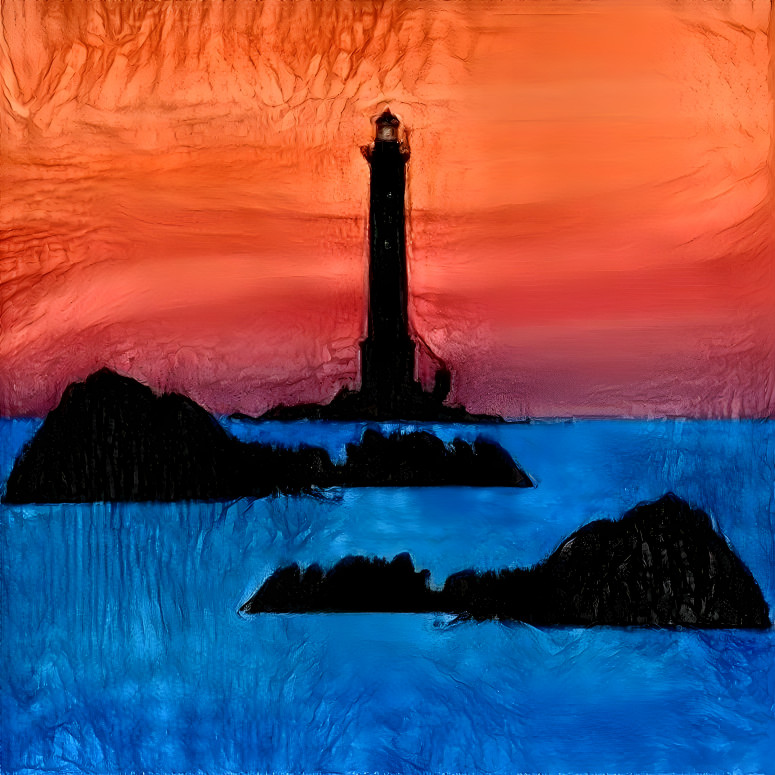 Lighthouse at Dusk