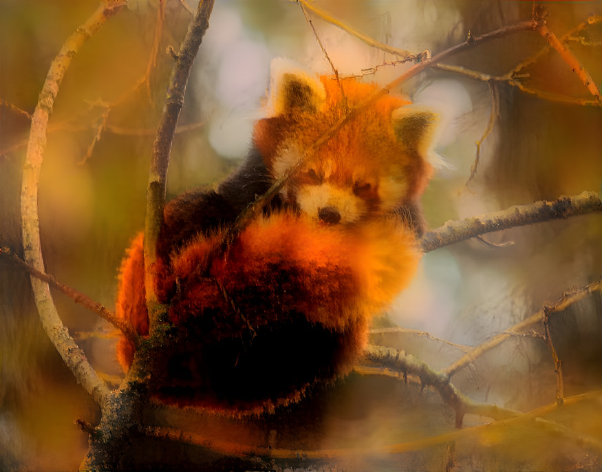 red panda