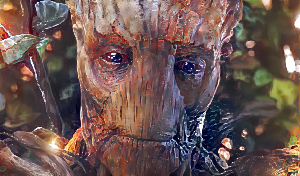 Groot makes me happy 