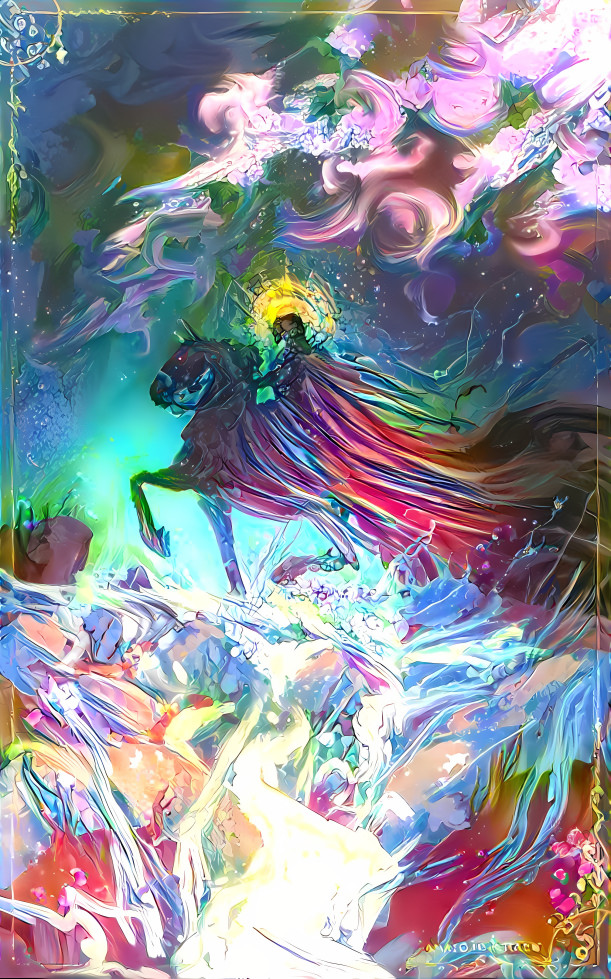 A cosmic warrior