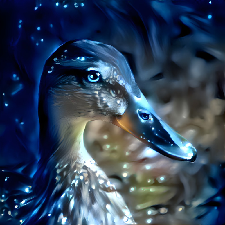 beautiful duck 