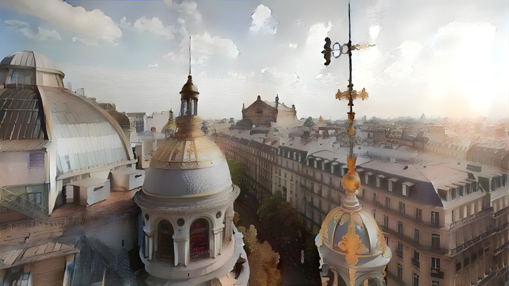 Roofs of Paris 