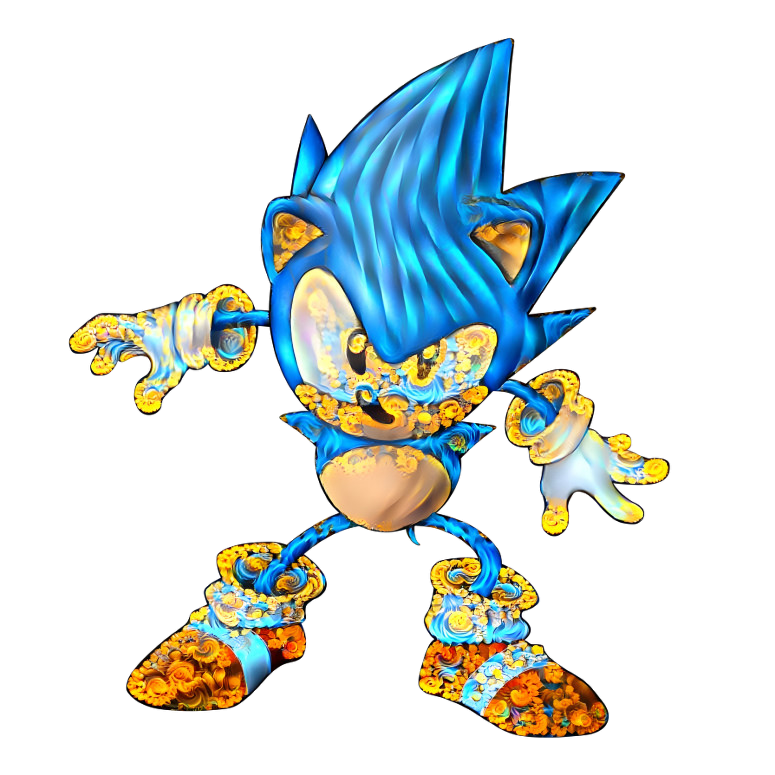 old sonic flower