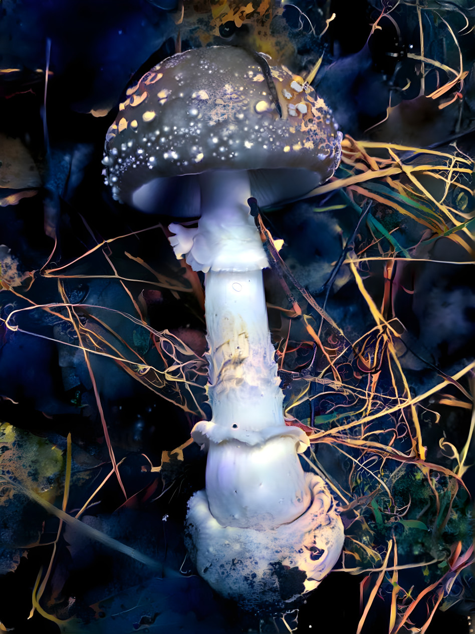 The last flight - amanita pantherina