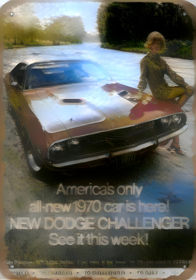 Dodge Challenger 1970 By SoSoDeF59