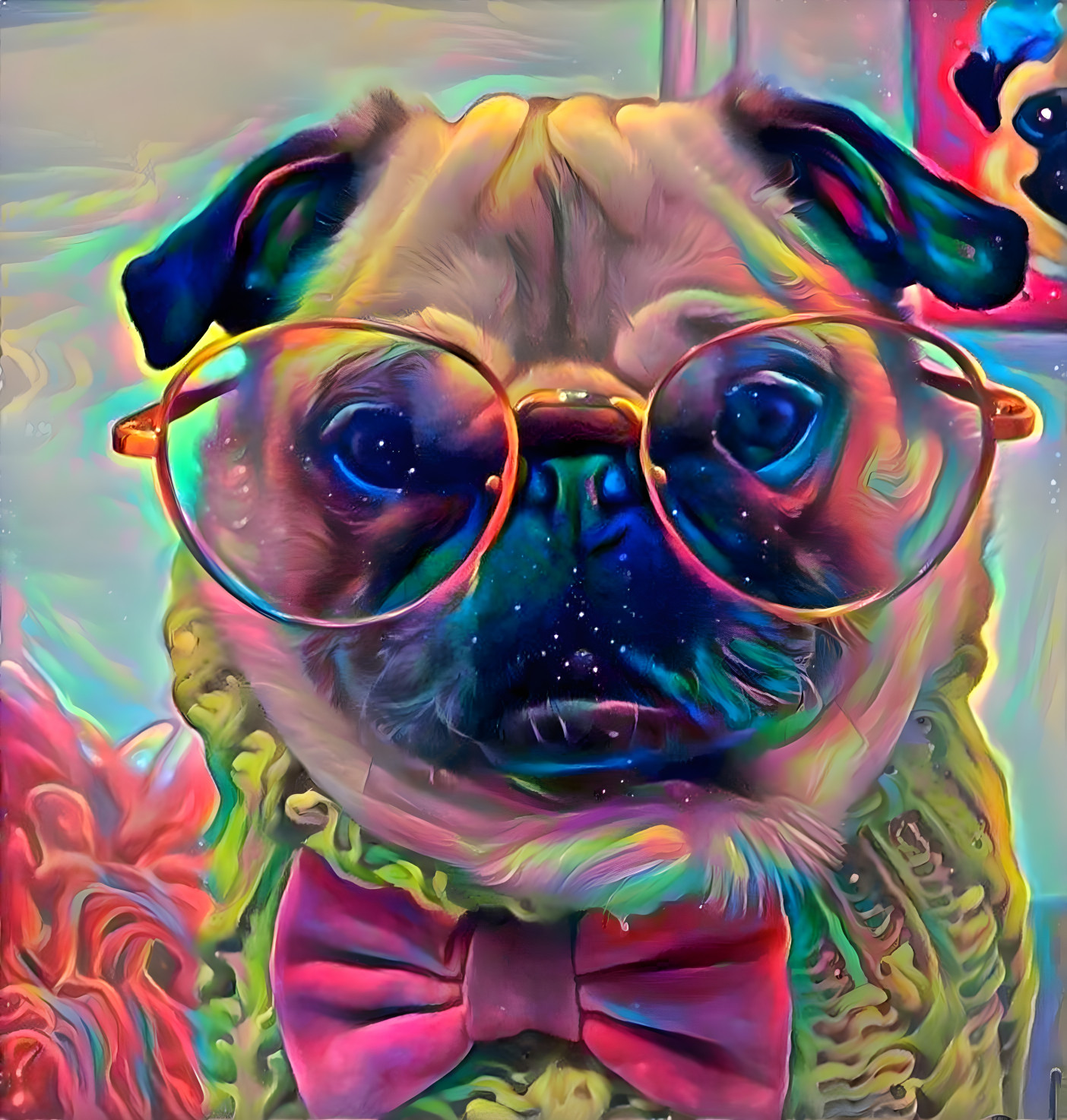 Pug "Smarty Pants" 