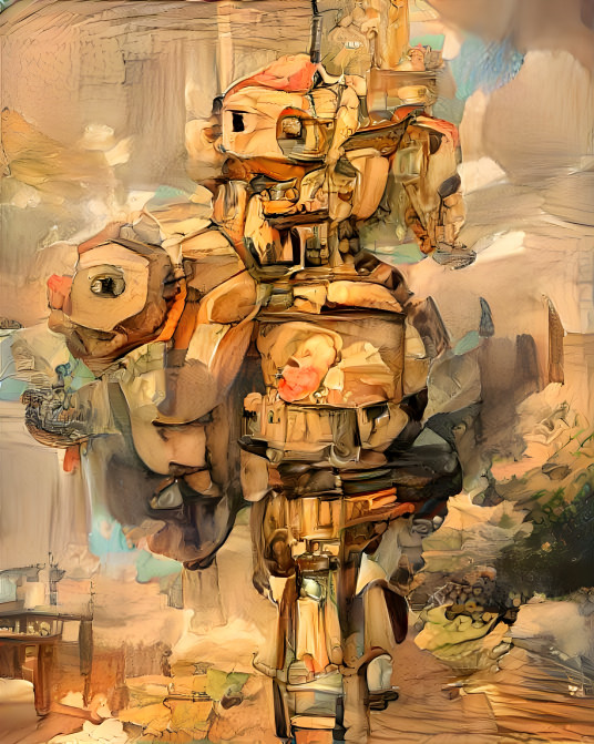 Mutant Steampunk Robot