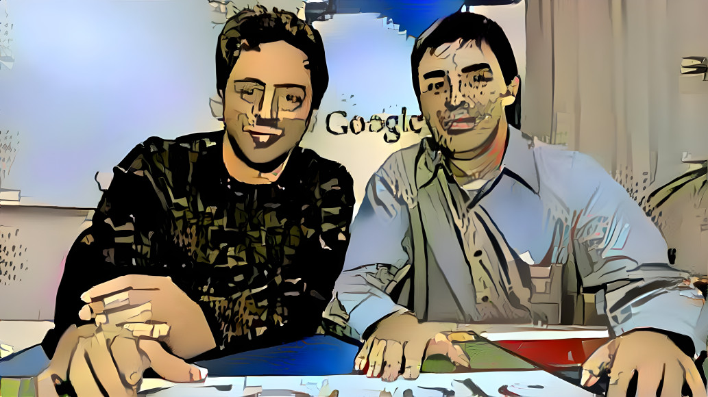 Sergey Brin and Larry Page