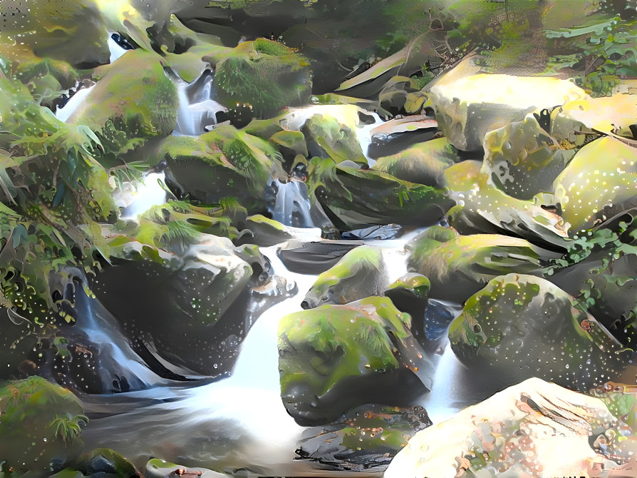 Painting Waterfall