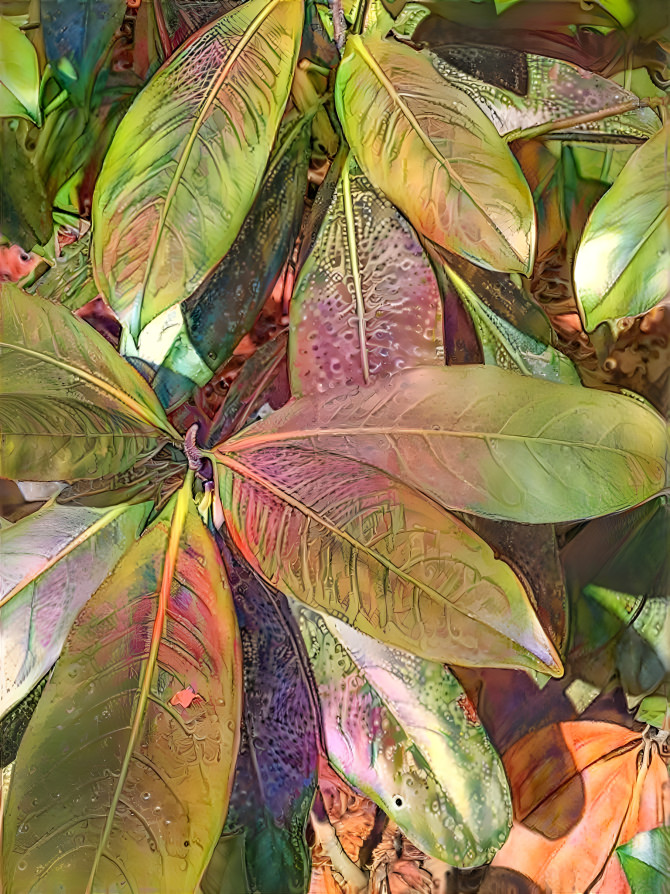 variegated foliage