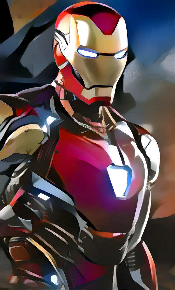 Colorful Iron Man