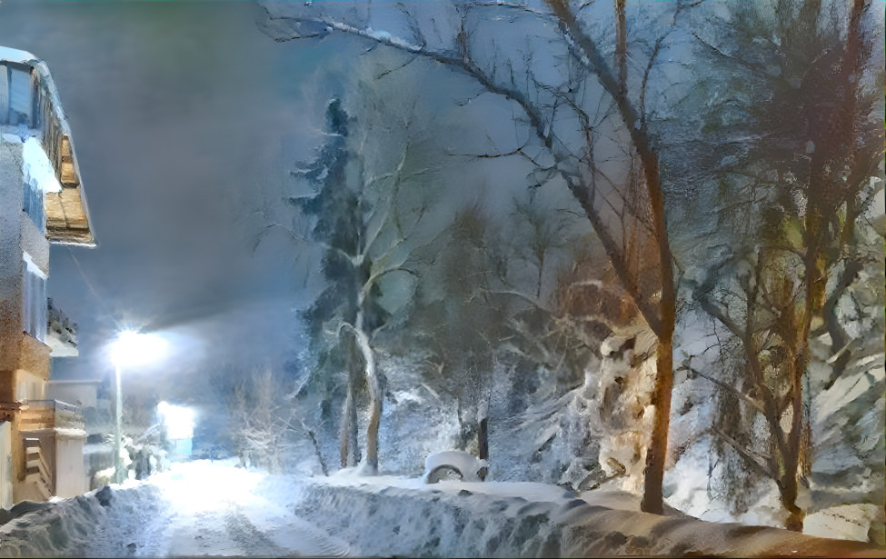 Winter night