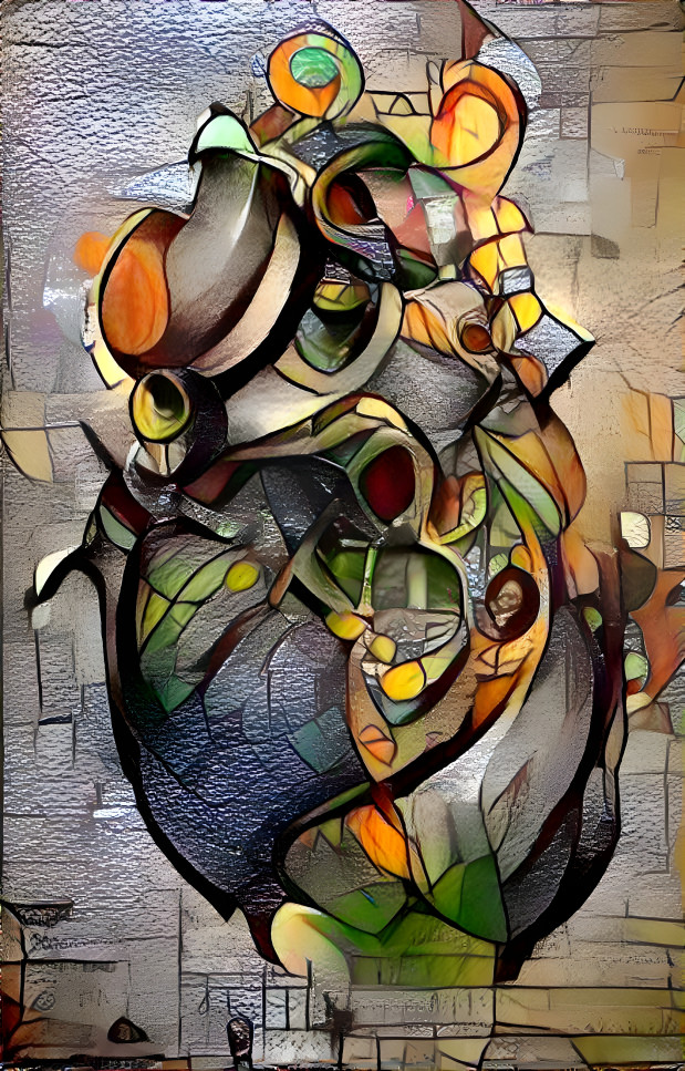 Stained Glass Heart