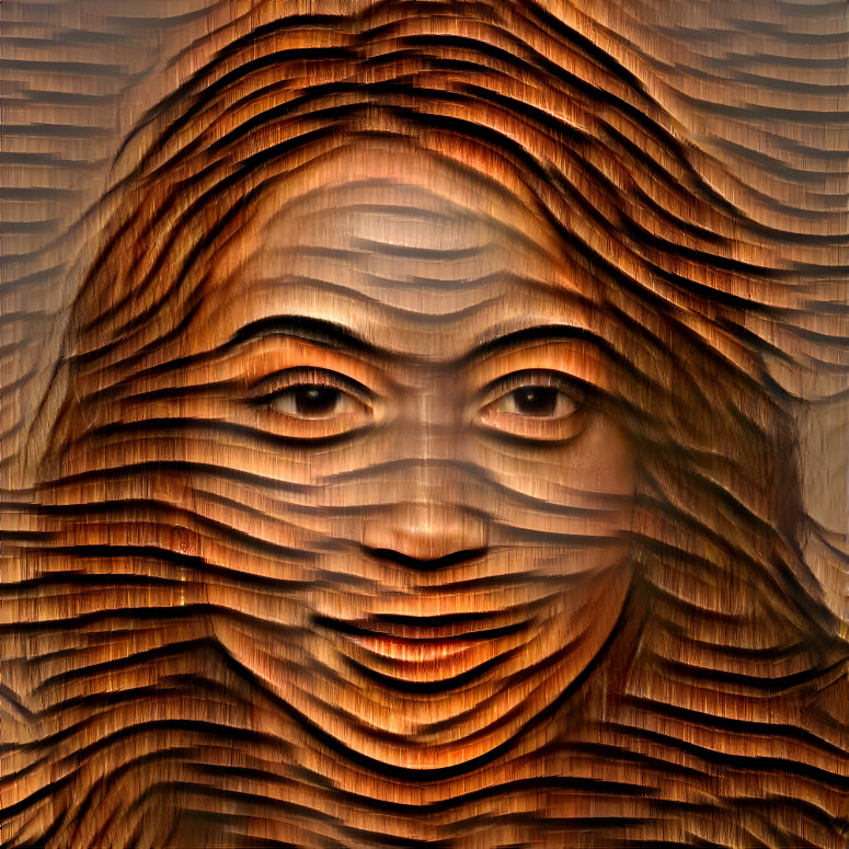 Wood face