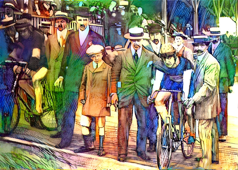 cycling race anno 1900