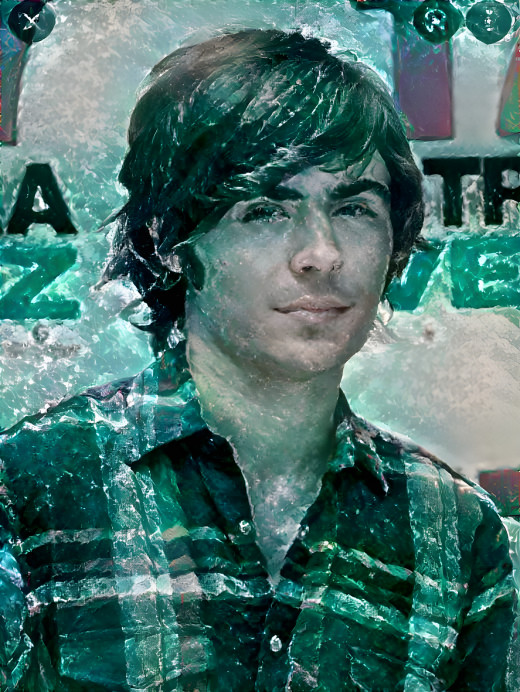 Emerald style Zac Efron