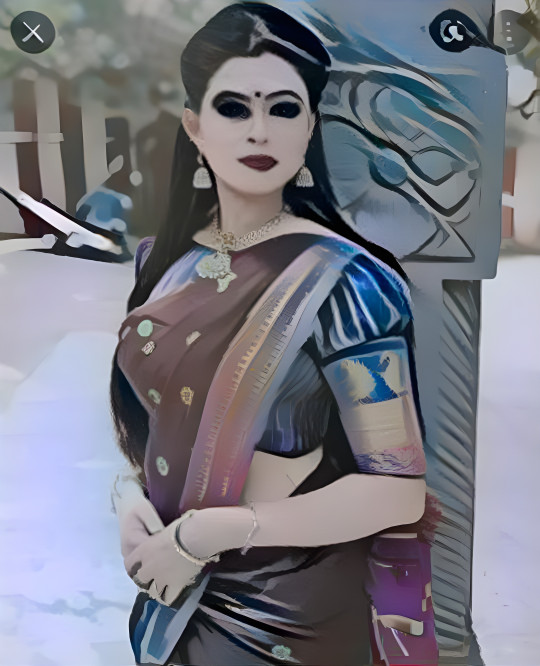 South Asian woman (blue shark style) (1)