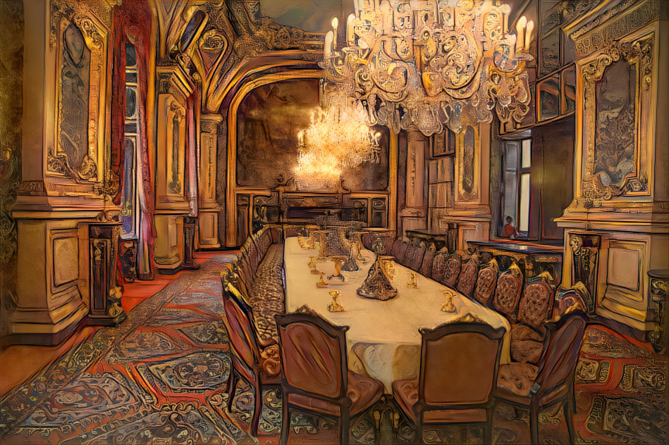 Dining Room, Louvre Museum, Paris