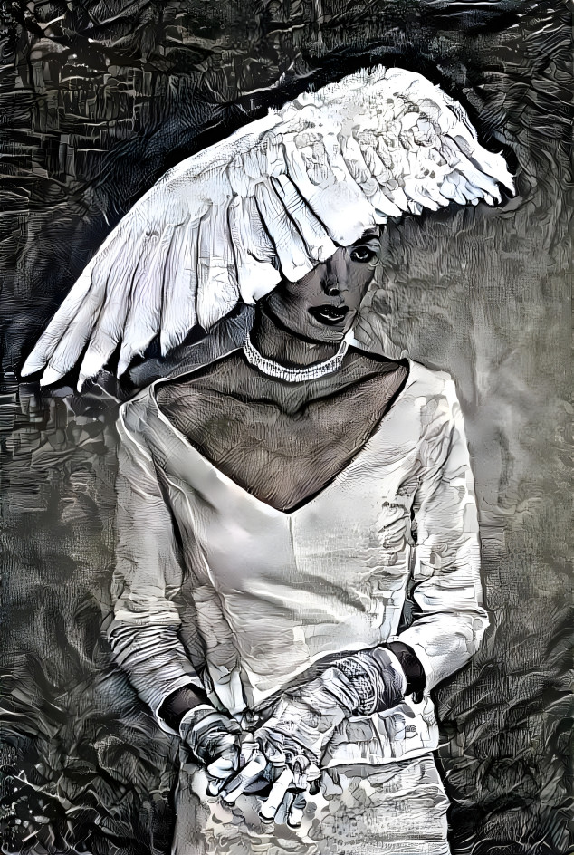 Lady with hat