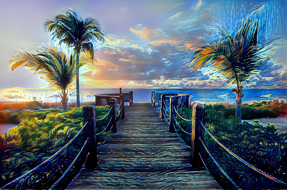 Pathway to the beach