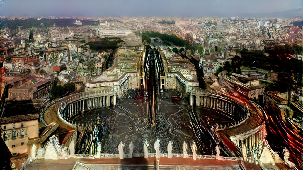 St Peters Square, Vatican, Italy