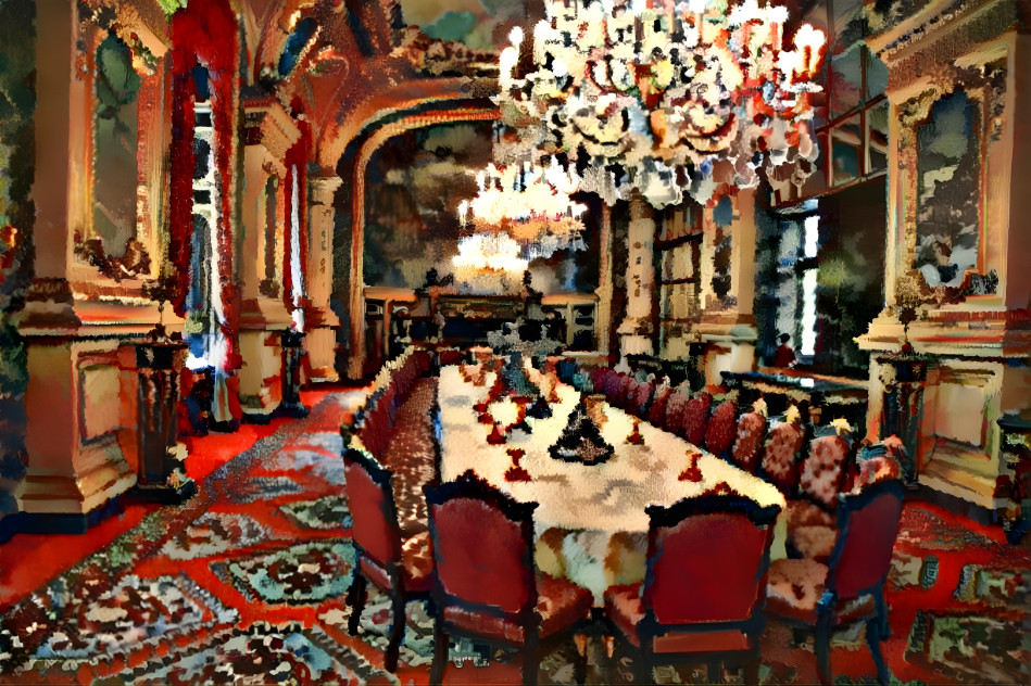 Dining Room, Louvre Museum, Paris