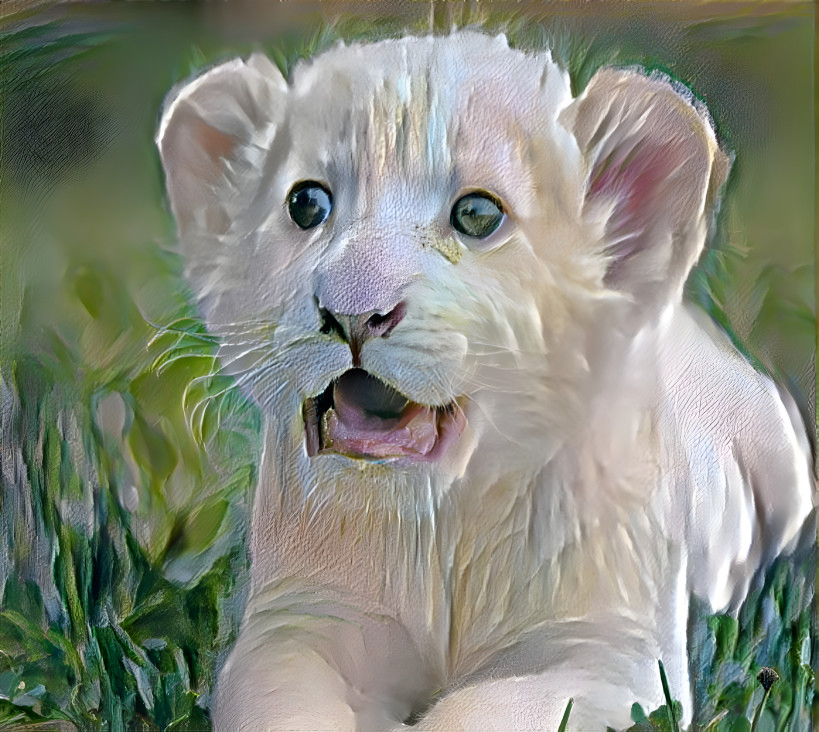 Lion cub