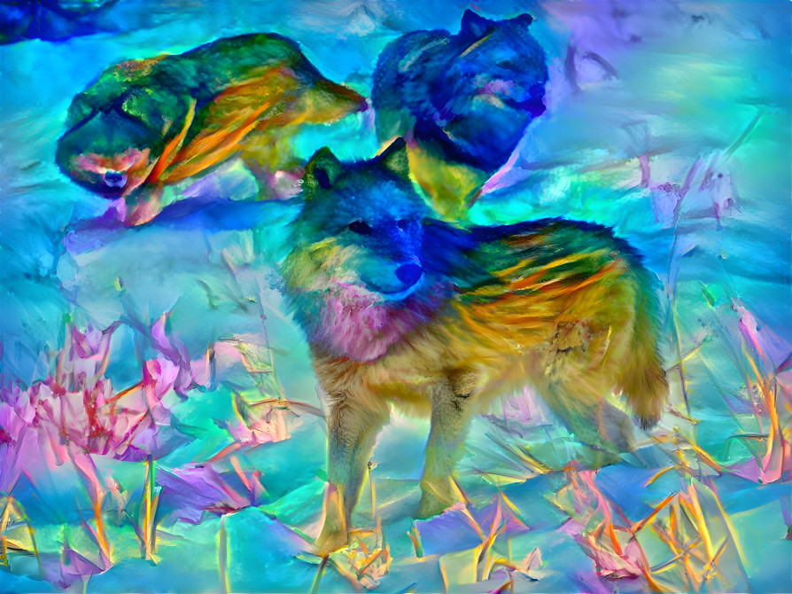 Painted wolves