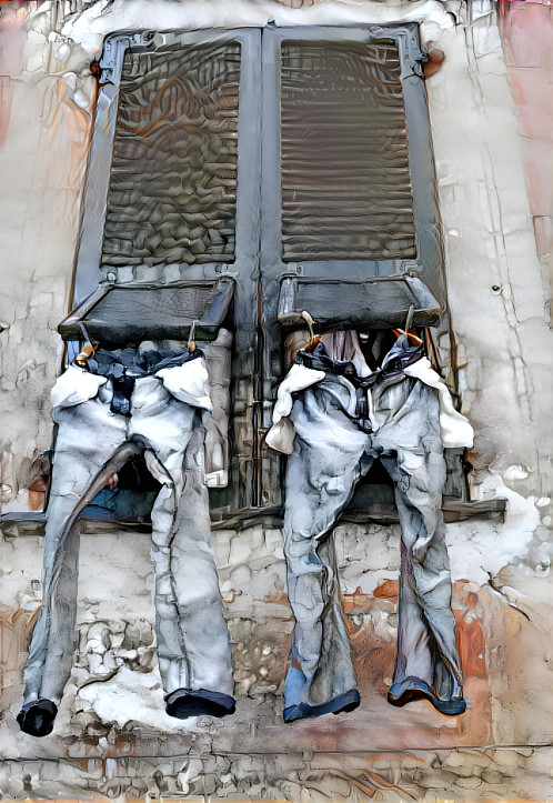 Wash Day in Italy