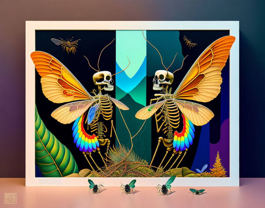 Butterfly skeletons 