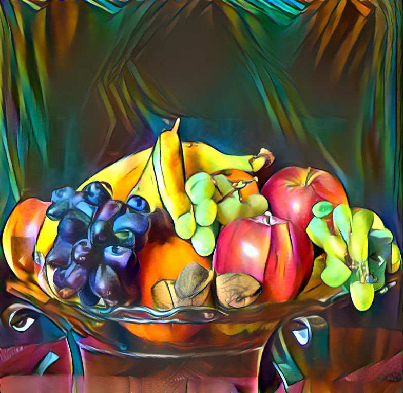 Fresh fruit basket