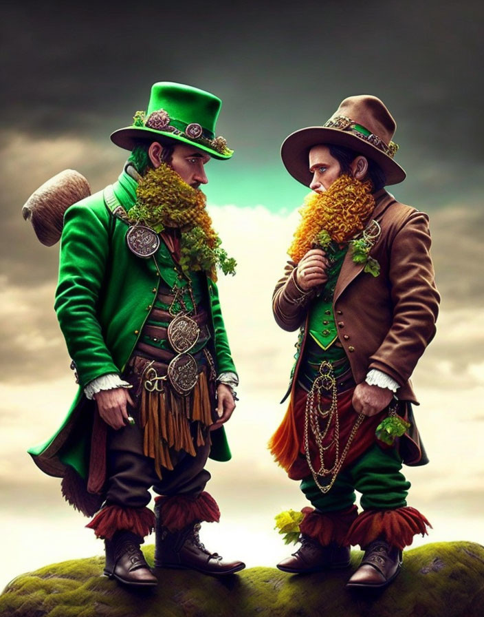 Elaborate Leprechaun Costumes in Face-Off