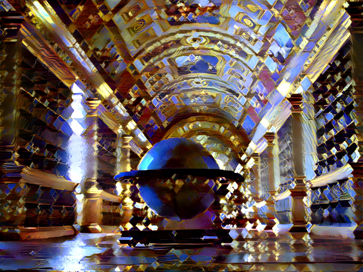 A room in the palace of Fontainebleau