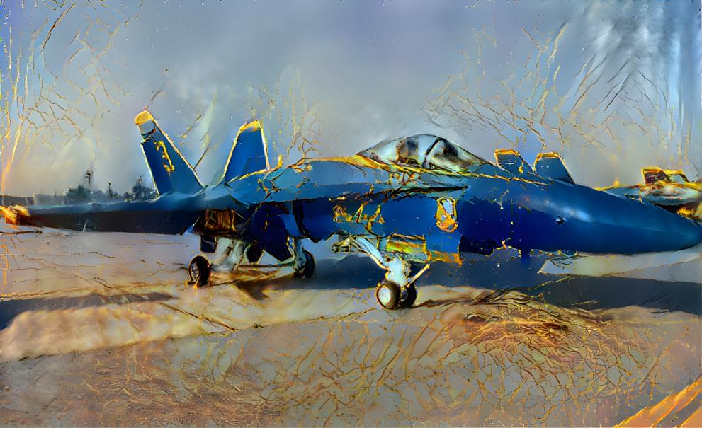 Blue Angel At The Base