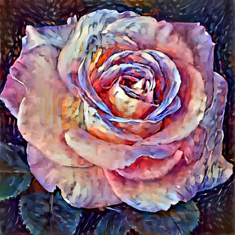 Acrylic Rose