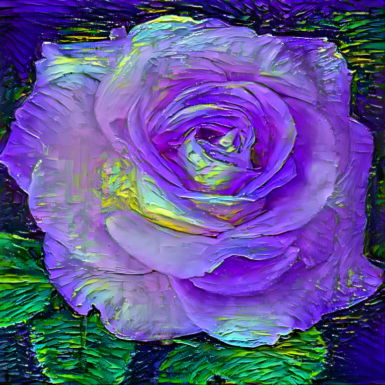 Green Undertone Rose