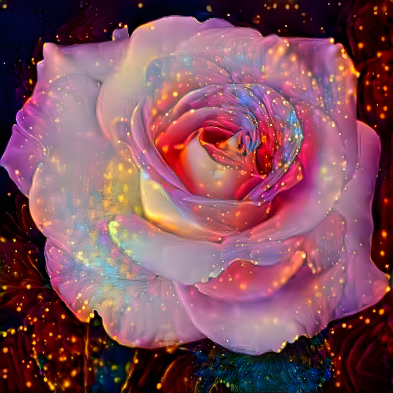 Glowing Rose