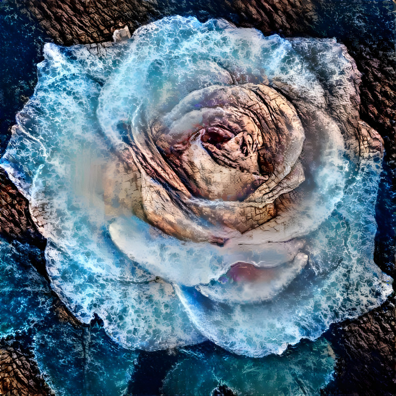 Rocky Ocean Rose