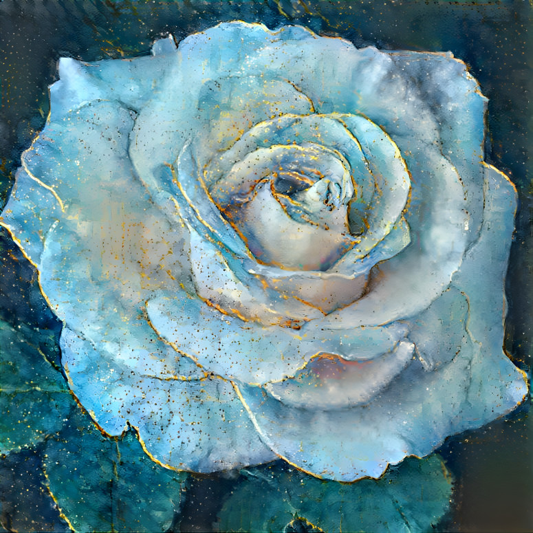 Blue Marble Rose