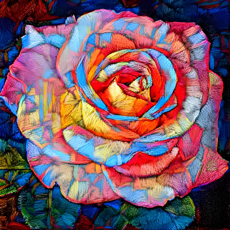 Quilted Rose