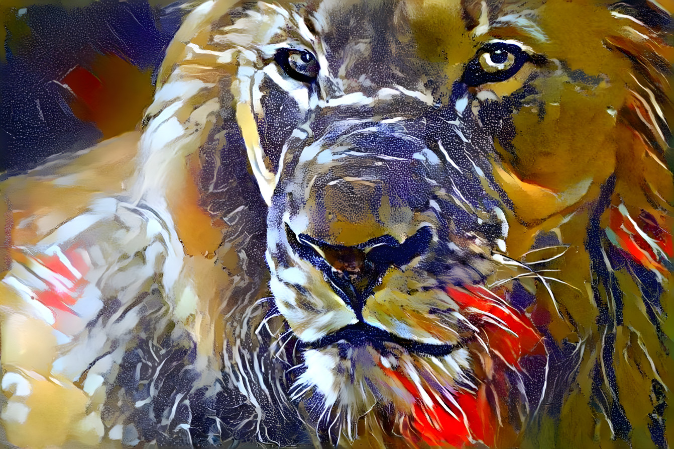 Artistic Lion XL